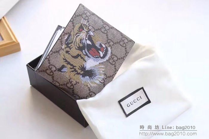 GUCCI古馳 錢包 實物拍攝 原廠材料 男士短錢夾 451268   ydgq3241